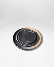 Two-Tone Oaxacan Clay Dinner Plate