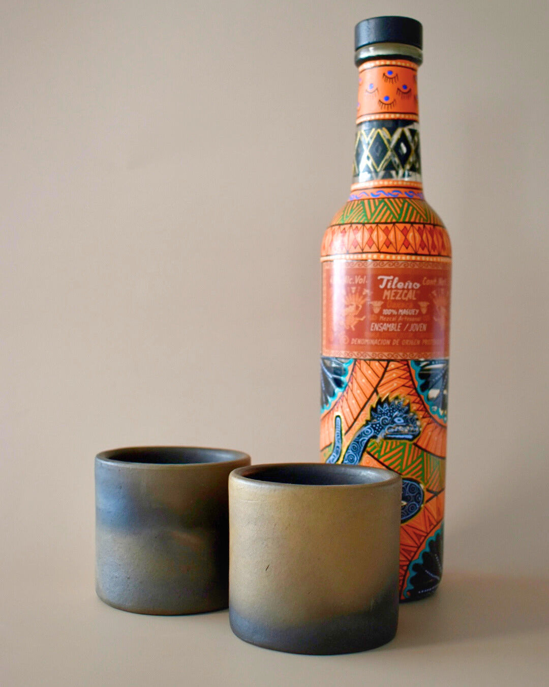 Oaxacan Clay Mezcalero Set (4)