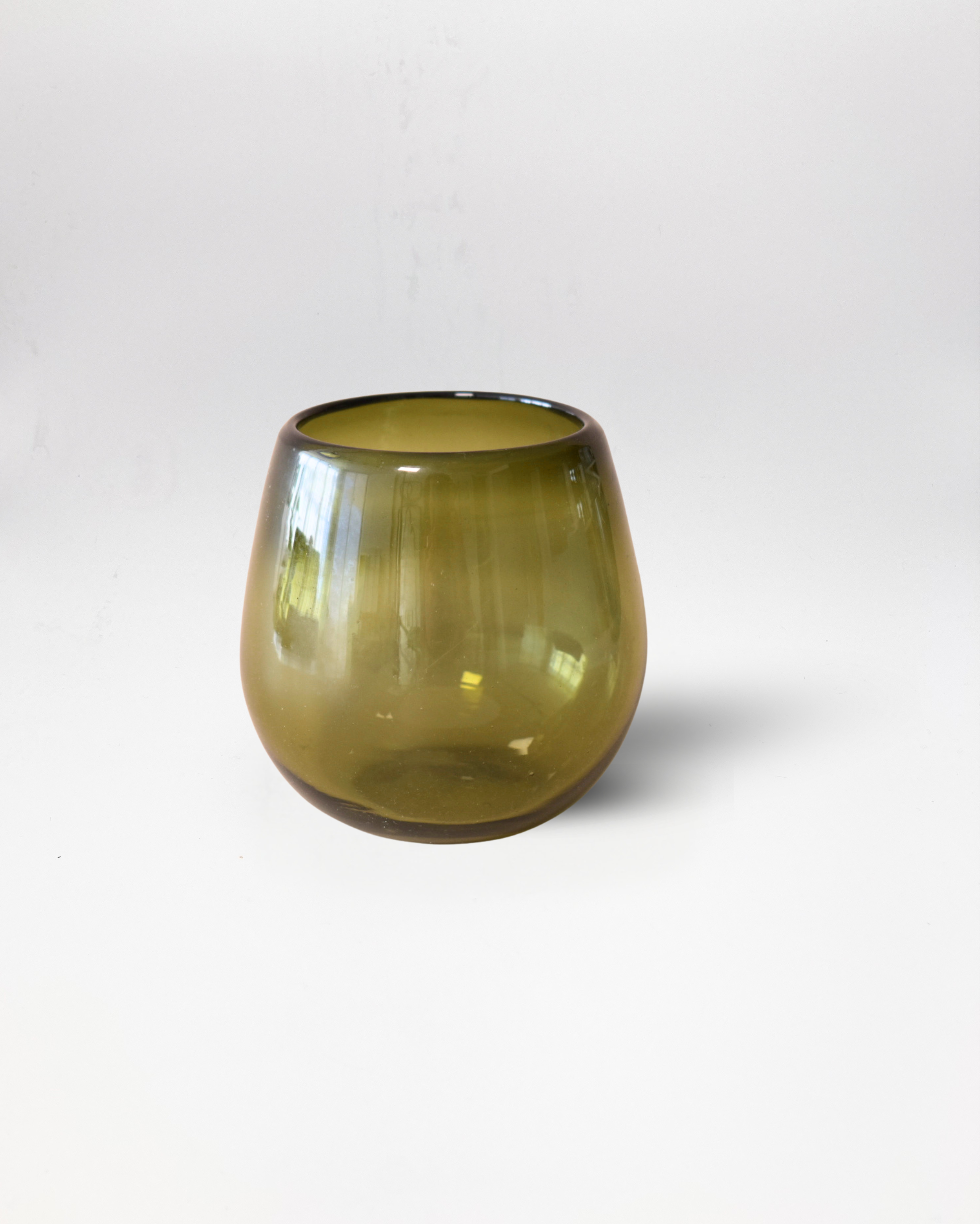 Handblown Mexican Glass - Round