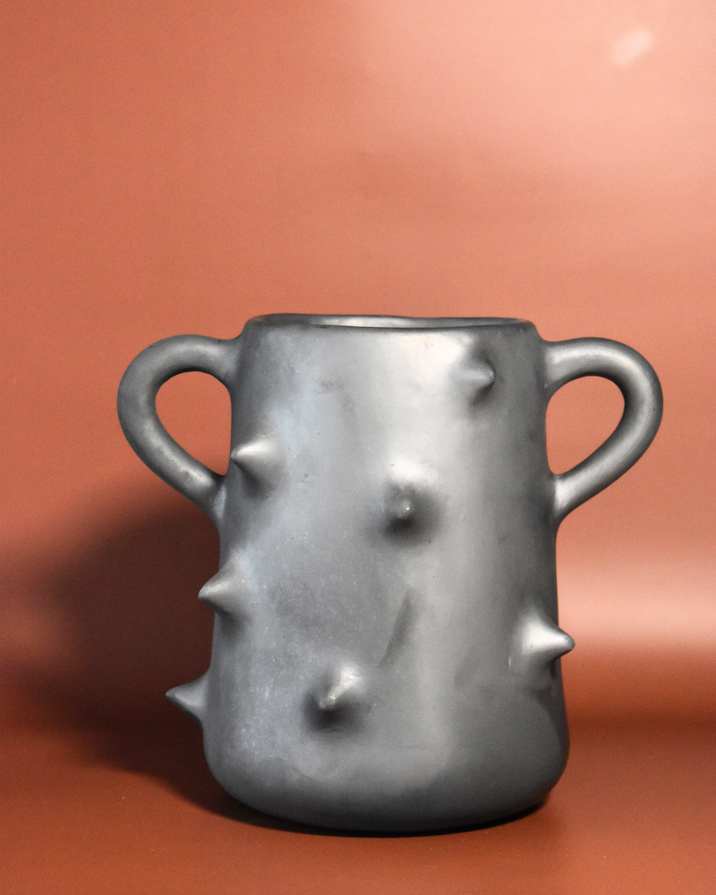 Sculptural Clay Vase