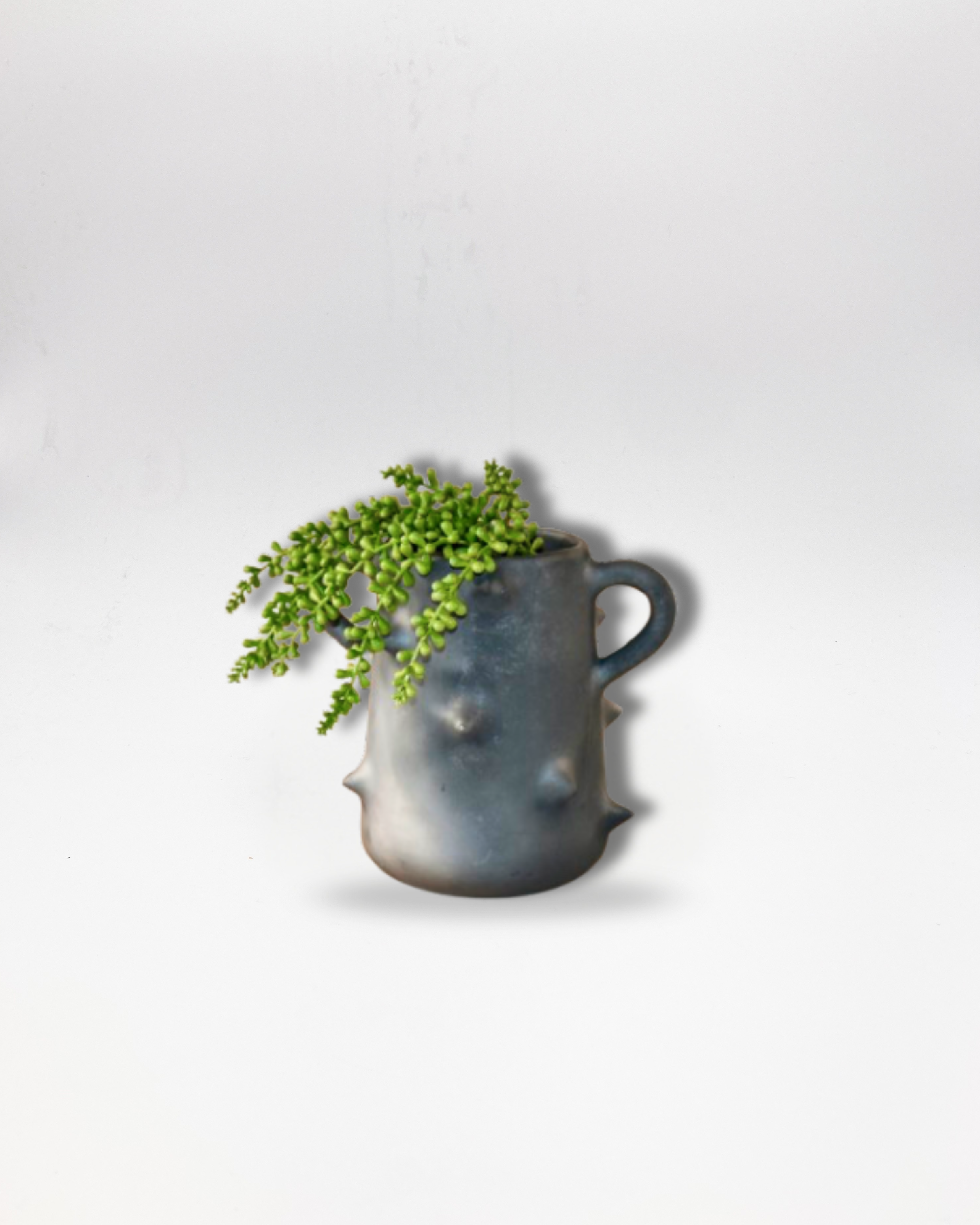 Sculptural Clay Vase